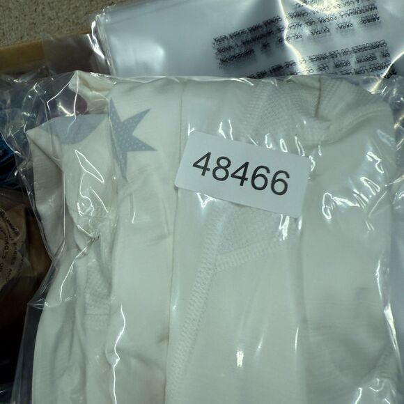 Nike Activewear T-Shirt Men S Small White Nike Pro Dri Fit Long Sleeve Fitted - Picture 8 of 8